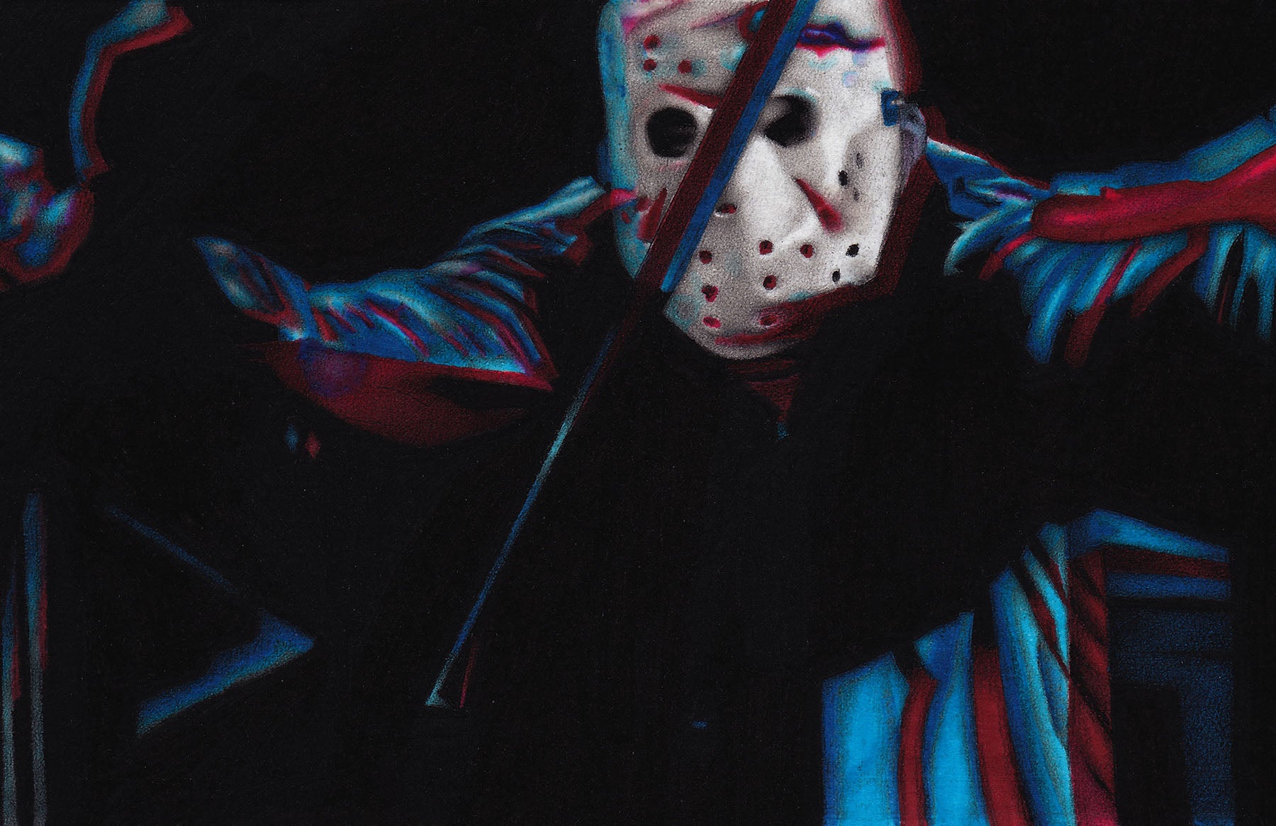 Jason 3D (Part 3) 11x17 Art Print
