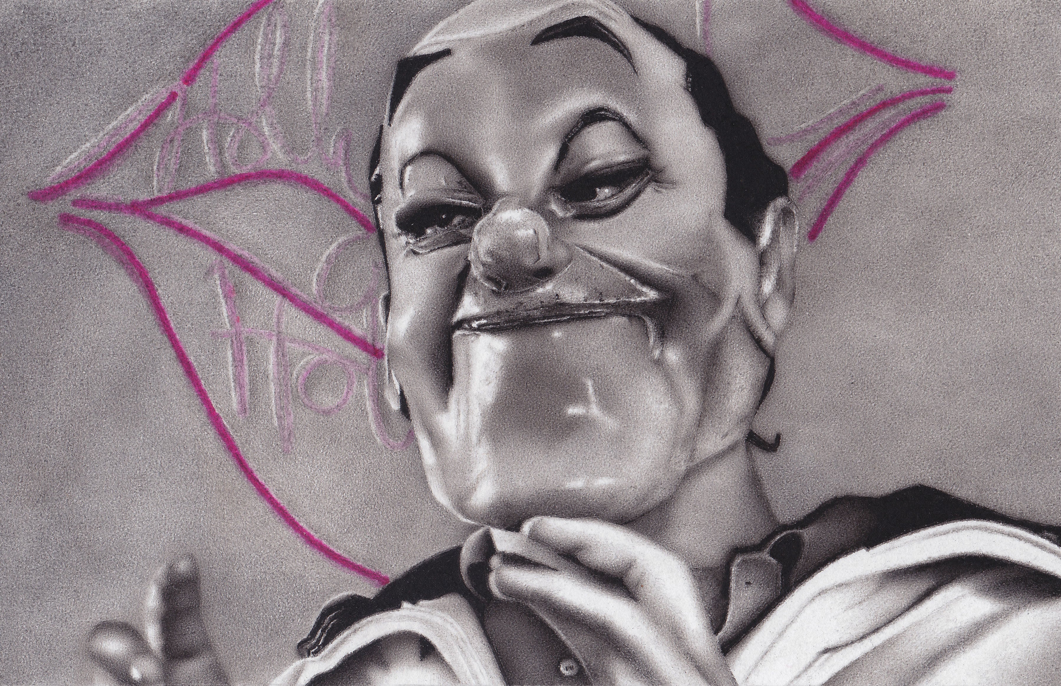 Richard (mask) 11x17 Art Print