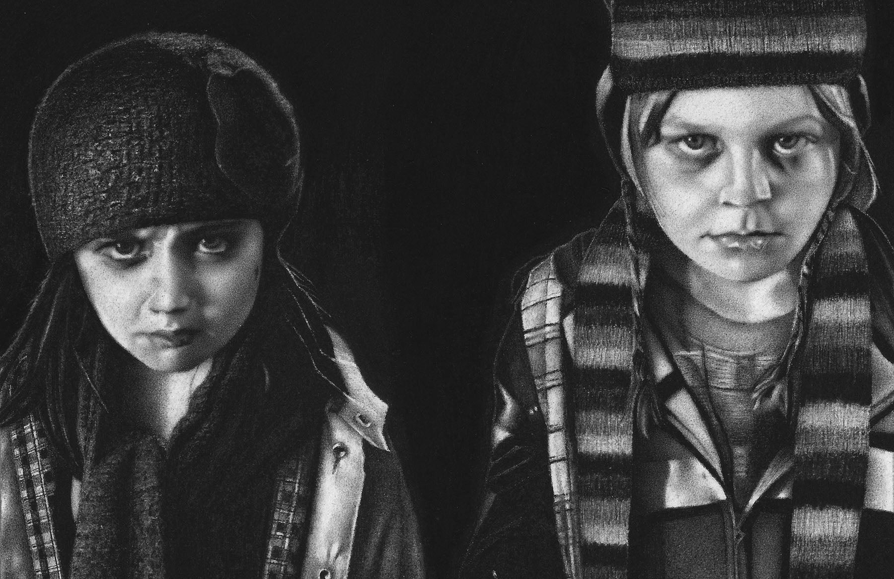 Leah and Nicky 11x17 Art Print
