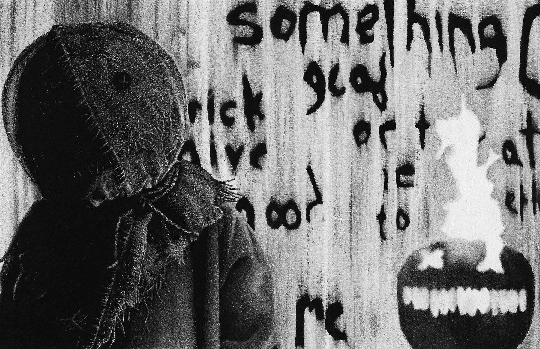 Sam (pumpkin) 11x17 Art Print