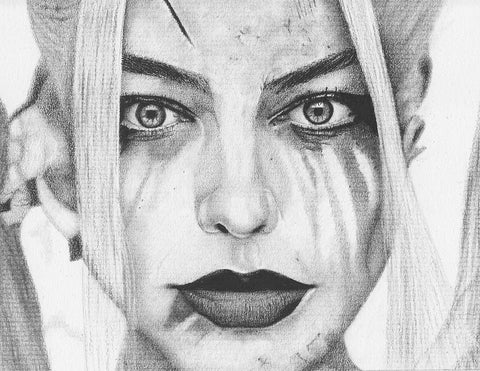 Harley Quinn 8.5x11 Art Print