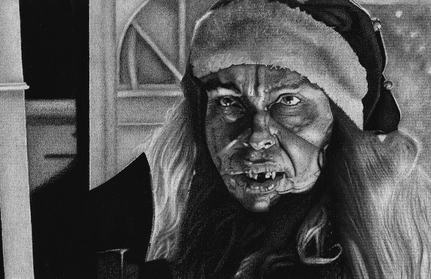 Santa (escapee) 11x17 Art Print